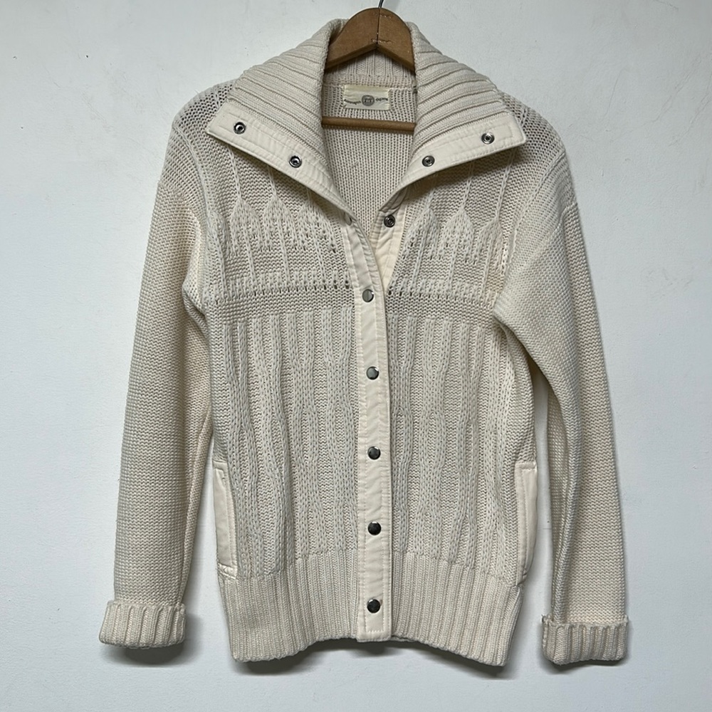 Vintage California Trends Creamy White Cardigan Sweater